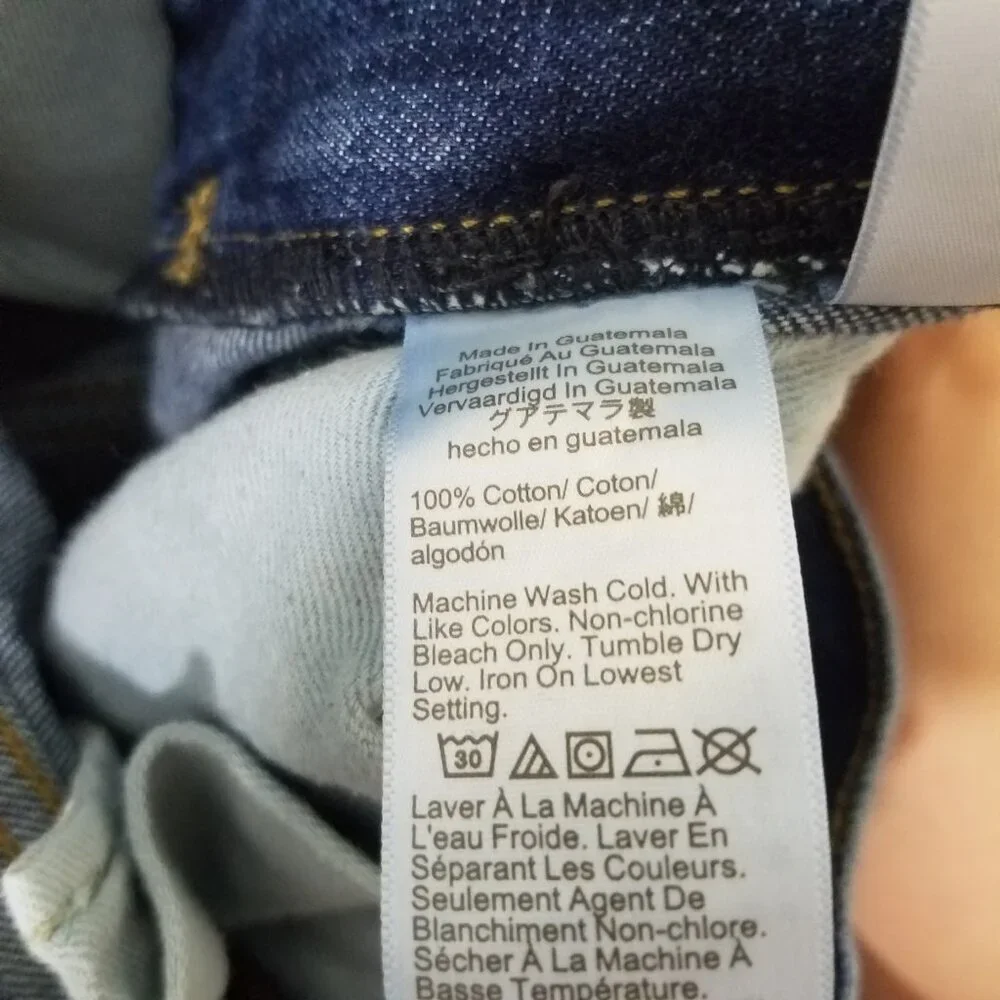 J. Crew Trade Mark Style 484 Jeans Blue Size 30